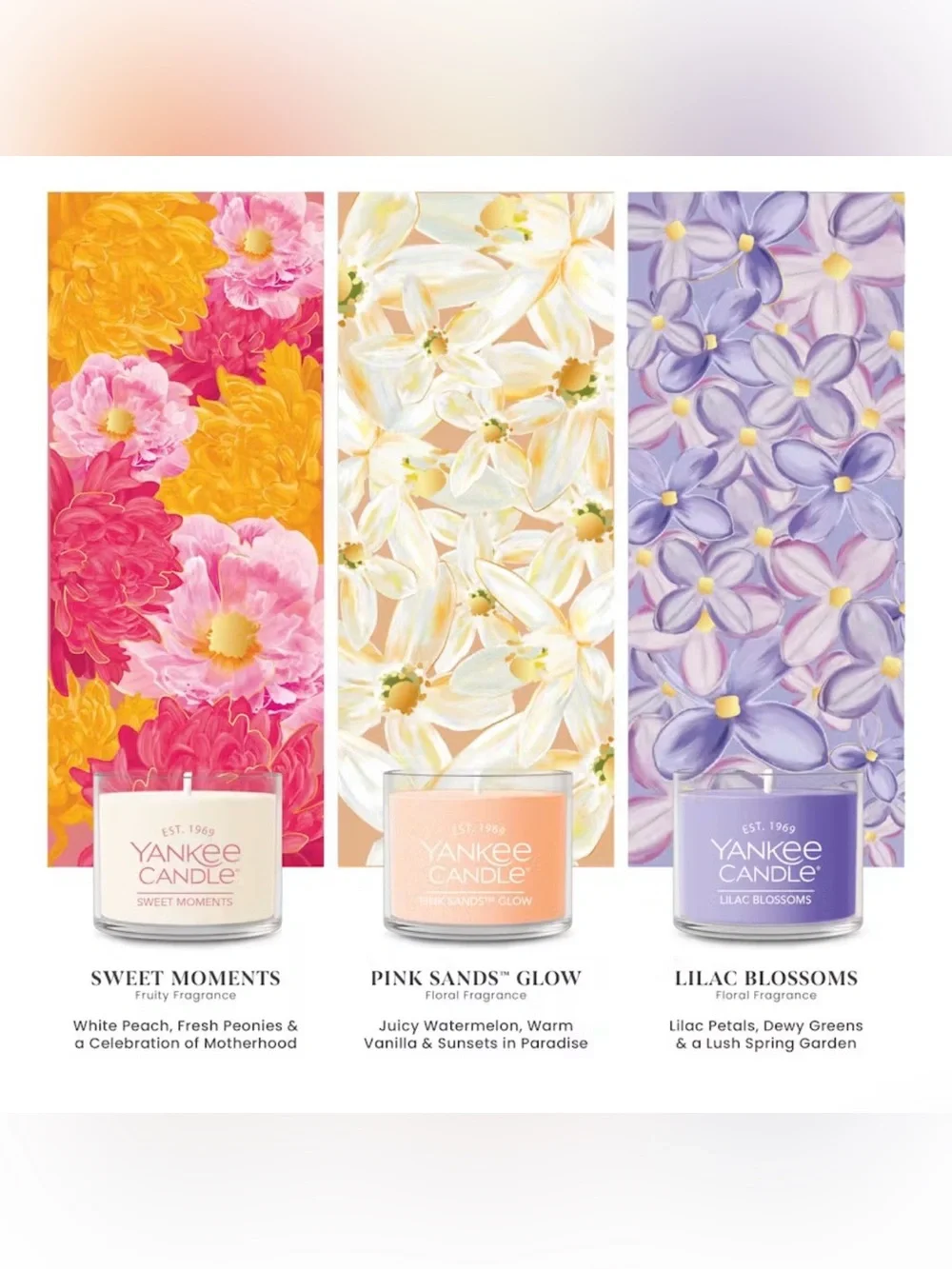 Yankee Candle Mother’s Day Minis Gift Set NWT